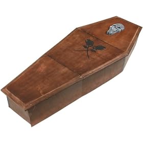 Wooden Halloween Coffin Yard Prop