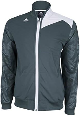 Adidas Climalite Team Speed Jacket , Gray|White, large 