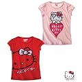 Hello Kitty lot de 2 T-Shirt fushia