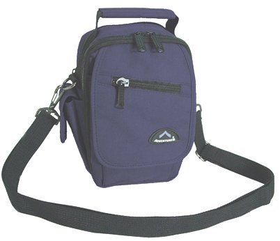 New Adventurer Shoulder Sling Digital Camera Travel Bag Pouch Case - Navy
