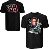 #88 Dale Earnhardt Jr. Blk Amp Big Number Big Face Men's Tee
