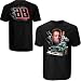 #88 Dale Earnhardt Jr. Blk Amp Big Number Big Face Men's Tee