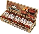 Review dadsjerky.com  / Fruit Salsa Sampler--5 different fruit salsas in 8 oz jars--Mango Mariachi Salsa, Raspberry Chipotle Salsa, Pineapple Salsa, Pomegranate Salsa and Peach Salsa. Great for dipping or use to bringing out the special flavor of certain types of meat. See all Dad's Jerky Products.
