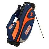 Illinois Fighting Illini Golf Bag with Stand