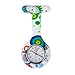 High Quality Brooch / Fob Watch For Health Care Workers, Nurses And Doctors In White Silicone Hygienic Protection Cover For Infections Control With Modern Patterns / Designs In Many Colors By VAGA
