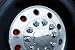 Truck Wheel - 24"W x 16"H - Peel and Stick Wall Decal by Wallmonkeys