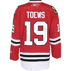 Jonathan Toews Autographed Jersey | Details: Chicago Blackhawks, Reebok