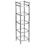 Zenith Studio Accents Linen Tower, Chrome