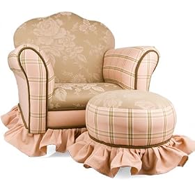 Glenna Jean Coco Child's Chair and Tuffet by Coco