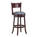 Palmetto Swivel Stool - English Tudor (24")