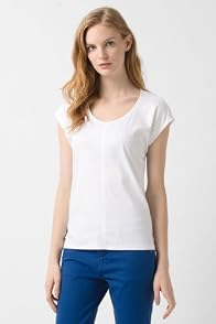 Short Sleeve Lightweight Interlock Scoopneck T-Shirt