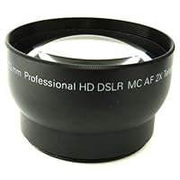Zeikos ZE-2X52B 52mm 2X Telephoto Lens