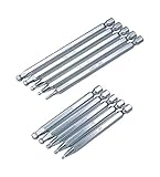 エイト 六角棒ビット テーパーヘッド 対辺6.35mm 溝9mm 単品 EA642.5MMX100