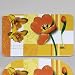 Schneidebrettchen m.Dekor 23,5x14,5cm, Dekor Tulpe