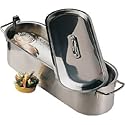 Fish Kettle Stainless Steel - 24" - Ideal for the home or professional kitchen.