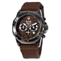 Bulova Men's 98B128 Marine Star Brown Dial Strap Watch