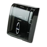 Paper Towel Dispenser, 400 C-Fold/600 Multifold, See-Thru Cover, Gray Plastic GEP566501