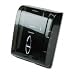 Paper Towel Dispenser, 400 C-Fold/600 Multifold, See-Thru Cover, Gray Plastic GEP566501
