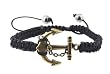 Copper Finishing Anchor Bracelet / Macrame Baracelet, Anchor Wristband