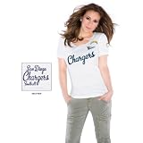 Touch by Alyssa Milano San Diego Chargers Women's Vintage Thermal Top Large