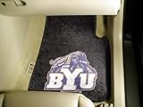 Brigham Young Cougars universal fit Carpet 2 Pc Car Floor Mat (Rug)
