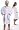 Turkishtowels 100% Cotton Terry Velour Hooded Kids Bathrobe: Made in Turkey, Free Embroidery (ages 3-6 S/M, White)