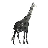Giraffe Design Metal Wall Art