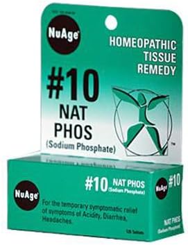 New - Hyland's Nuage No.10 Natrum Phos - 125 Tablets