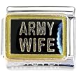 Army Wife Italian Charm