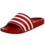 adidas Originals Men's adilette Sandal,Scarlet/White/Scarlet,11 M