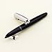 Classical Old Fountain Pen Hero 616 Black and Silver Pen