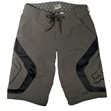 Fox MENS Attack Shorts, 08, Dark Brown at Fox
