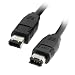 HP 6 Ft Firewire Cable 6 Pin To 6 Pin