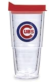 Chicago Cubs 24Oz Insulated Tumbler With Spill-Proof Lid By Tervis Tumbler