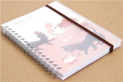 Imagen 2 de Cuaderno de Anilla del Gato Negro y manzanas de Japón