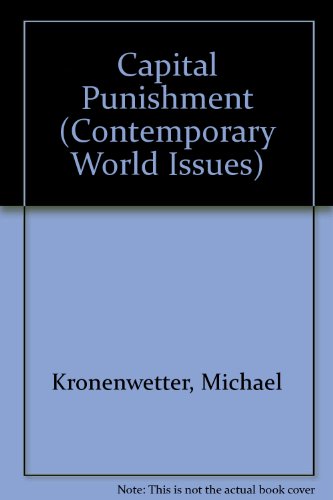 Capital Punishment: A Reference Handbook (Contemporary World Issues)