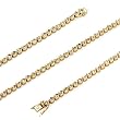 Tennis Bracelet With 1.00ctw Genuine Clean Diamonds Beautifully Crafted in 18K Yellow Gold. Total item weight 8.9g Length 7in