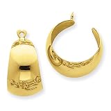 14k Polished Hoop Earring Jackets