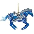 20638 Horse of a Different Color Snowflakes 2.5" Thoroughbred Horse Ornament W/tin