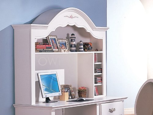 Sophie Bedroom Collection Desk HUTCH - White