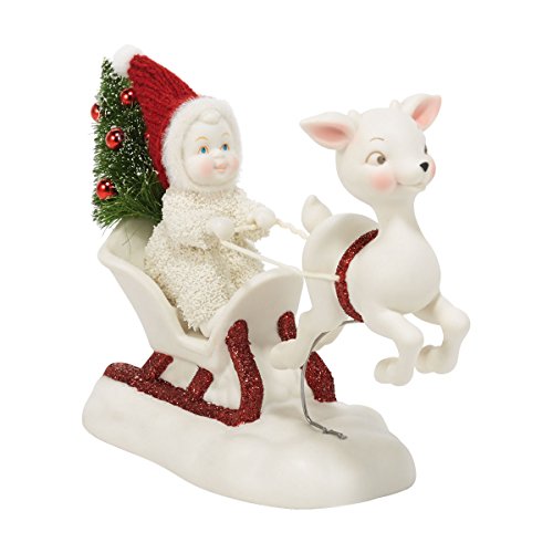 Department 56 Snowbabies 4038118 One Deer Open Sleigh