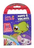 Littlest Pet Shop Color N Carry Activity Traveler Book with Markers by Giddy Up - 4 Ea