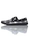 Apple Bottoms Fashion Boat Shoe Black 9