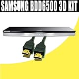 Samsung BD-D6500 3D Blu-ray Disc Player (Black) + 6 Foot Gold Plated HDMI Cable DavisMAX Bundle