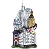 Kurt Adler 5-Inch Glass "London City" Ornament