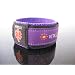 Child ID Bracelet - PURPLE - Velcro closure - Kids Ages 3-9 - up to 6" wrist