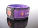 Child ID Bracelet - PURPLE - Velcro closure - Kids Ages 3-9 - up to 6" wrist