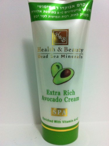 H & B Mer Morte - Crème pour le Corps Extra-Riche à l'Avocat - 180ml H & B Mer Morte - Crème pour le Corps Extra-Riche à l'Avocat - 180ml