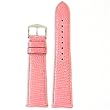 Watchband Genuine Lizard light Pink 18mm