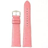 Watchband Genuine Lizard light Pink 20mm